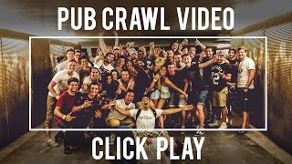 Pub Crawl Ljubljana  Meeting People and Partying Hard [upl. by Lulita169]