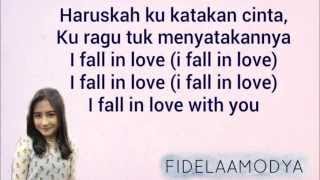 PRILLY LATUCONSINA  FALL IN LOVE [upl. by Eidak639]