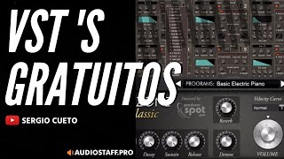 VSTs GRATIS  Sergio Cueto  AUDIOSTAFFPRO [upl. by Neila]