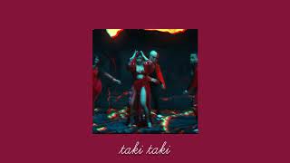 taki taki slowed   DJ Snake ft Selena Gomez Ozuna Cardi B [upl. by Autrey]