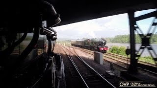 Two GWR Castles passing each other on the Mainline [upl. by Eladnor461]