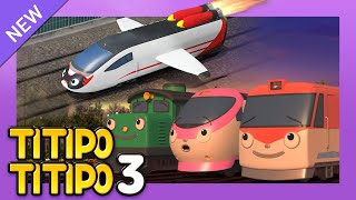 TITIPO S3 EP23 Pepper the superhero l Cartoons For Kids  Titipo the Little Train [upl. by Long790]