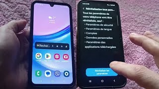 Comment réinitialiser un samsung A15 [upl. by Madda]