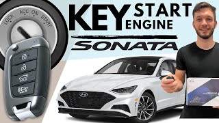 Hyundai Sonata 20202023 Remote Engine Starter install  Key Ignition  MyKey Premium [upl. by Ardeha]