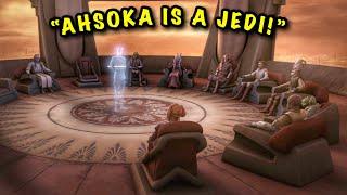 What If The Jedi Council REFUSED To Expel Ahsoka From The Order [upl. by Wenn]