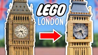 I Built LONDON Out Of LEGO In London [upl. by Griffith]