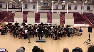 2018 SKMA All Festival Concert Band Modal Song and Dance by Elliot Del Borgo [upl. by Melba]