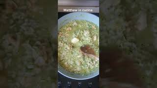 Risotto mazzancolle e zucchine a modo mio [upl. by Ahsotal]