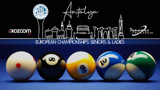 2024 EPBF SeniorsLadies European Championships  Day 4 [upl. by Stepha]