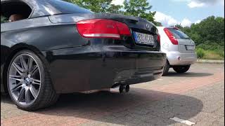 Bmw E93 325i Sound MPerformance Sportauspuff [upl. by Clancy926]