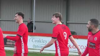 Wisbech Town FC v Newark amp Sherwood United FC  030224  UCL Wisbech goals only [upl. by Nosille]