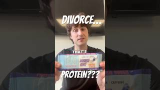 Divorce 🍰 proteindessert proteinbar fitness health gymsnack supplements protein nutrition [upl. by Llebana]