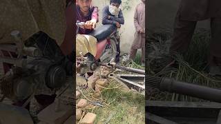 Beg Pakistani jugard Thrasher machine on With Bike 77Ccshorts shortsfeed [upl. by Nnaik]