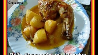 POLLO HORNEADO CON PAPAS receta fácil [upl. by Kaila]