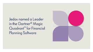 Jedox named a Leader in the Gartner® Magic Quadrant™ for Financial Planning Software [upl. by Fezoj]