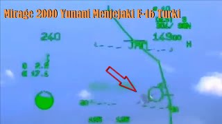 Seperti Ini Pesawat Mirage 2000 Bertemu F16 [upl. by Lednahs]