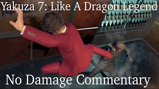 Yakuza 7 Like A Dragon Legend No Damage All Bosses Commentary [upl. by Fabrice]