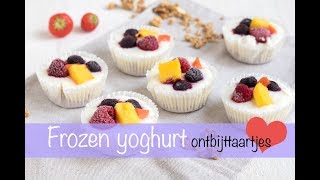 Frozen yoghurt ontbijttaartjes  KEUKEN❤️LIEFDE [upl. by Efthim]