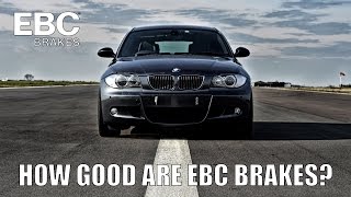 How Good Are EBC Brakes  Comparison Test [upl. by Burdett138]