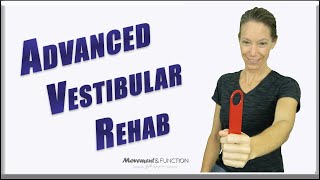 ADVANCED Vestibular Rehab Exercises  Progression of my INTERMEDIATE Vestibular Rehab Video [upl. by Inaniel]