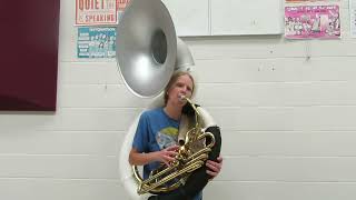 Sousaphone mp4 [upl. by Moynahan]