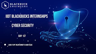 IIDTAPSCHE Cyber Security Internships Session 7 [upl. by Lalad649]