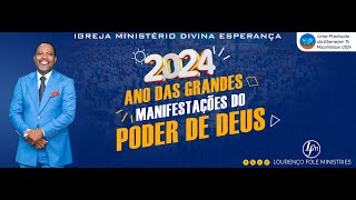 CULTO DE DOMINGO  EM DIRECTO  27102024 IGREJA MINISTÉRIO DIVINA ESPERANÇA [upl. by Kendra]