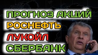 ПРОГНОЗ АКЦИЙ ЛУКОЙЛ РОСНЕФТЬ СБЕРБАНК ДИВИДЕНДЫ [upl. by Eeltrebor317]