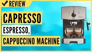 Capresso 11705 Stainless Steel Pump Espresso and Cappuccino Machine EC50 Review [upl. by Fredelia366]