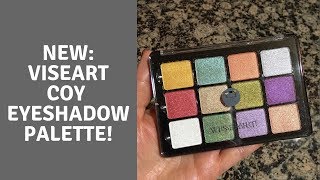 NEW Viseart Coy Eyeshadow Palette [upl. by Bev]