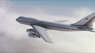 China airlines flight 006 crash Animation [upl. by Kenti]