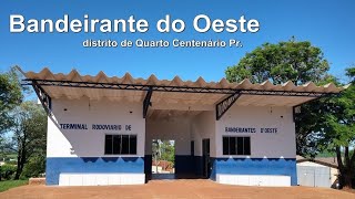 Bandeirantes do Oeste distrito de Quarto Centenário Paraná [upl. by Sibyls]