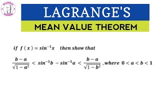 mean value theorem  lagranges mean value theorem  mean value theorem engineering mathematics 1 [upl. by Dlnaod]