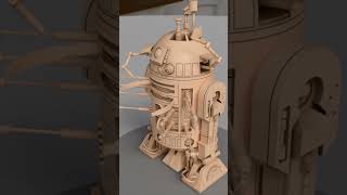 shorts gambody r2d2 starwars 3dprinting gambodystl robot droidarmy [upl. by Abba]