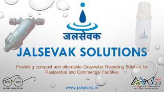 JalSevak Solutions  Onsite greywater recycling system for residential and commercial facilities [upl. by Matazzoni379]