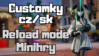 VEČERNÍ CUSTOMKY A HRY  🔥 ig dis donate  Fortnite czsk customky czsk  SAC FTNS [upl. by Ecnaralc]