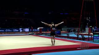 ABDELRAHMAN Ahmed EGY  2022 Artistic Worlds Liverpool GBR  Qualifications Floor Exercise [upl. by Rahs]