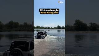 2024 Jeep Wrangler Water Wading Test Jeep watertest [upl. by Pepito880]