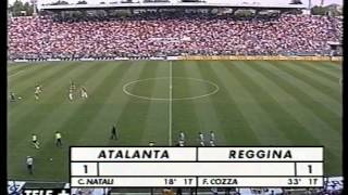 ATALANTAREGGINA 12 02062003 SPAREGGIO RITORNO PER LA PERMANENZA IN SERIE A [upl. by Acinoj936]