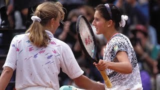 Monica Seles vs Steffi Graf 1992 Roland Garros Final Highlights [upl. by Nemra]