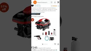 GoMechanic HighPressure Car Washer Review  Best Affordable Car Washing Solution  techbyhimalaya [upl. by Billie]