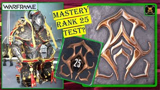 Ready for MASTERY Rank 25 TEST in WARFRAME [upl. by Roseanne785]