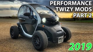 RENAULT TWIZY 2019 MODIFICATIONS PART 2  LIGHTWEIGHT WHEELS [upl. by Peri382]