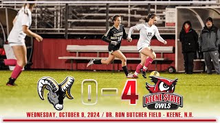 Keene State Womens Soccer Highlights vs Framingham State 1092024 [upl. by Annodahs611]