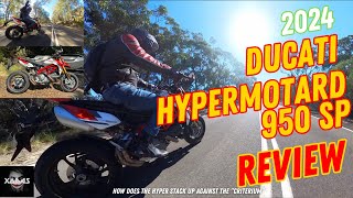 2024 Ducati Hypermotard 950 SP Review [upl. by Cates]