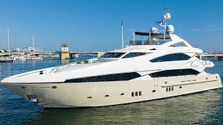 Inside a 10000000 Luxury SuperYacht  Sunseeker 121 Super Yacht Tour [upl. by Fleeman]