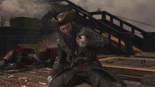 Blackbeard death scene  Assassins Creed 4 Black Flag [upl. by Charlot17]