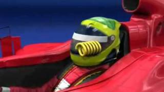 Felipe Massa Crash Hungary 2009 3D Animation [upl. by Novyak]