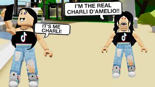 PRETENDING TO BE CHARLI DAMELIO BROOKHAVEN ROLEPLAY  JKREW GAMING [upl. by Anorahs]