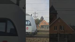 Køge Station train dsb trainspotting railway [upl. by Akitan]